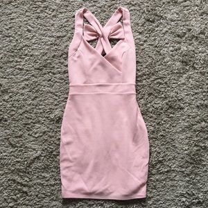 Gorgeous pink bodycon dress size small
